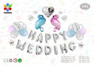 BỘ SÉT HAPPY WEDDING CHI TIẾT 1483