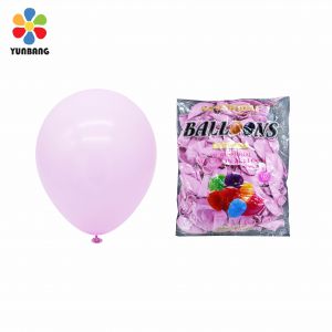 BÓNG CAO SU 10 INCH PASTEL MÀU HỒNG NHẠT